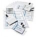 badge kit 8182 con 20 badge 9x5,4cm - Foto miniatura 1