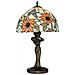I-DAFNE-LG1 - Lampada da tavolo con motivi floreali e scultura 60 watt E27 - Foto miniatura 1
