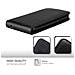 Custodia Compatibile Con Motorola Moto C Plus In Nero Di Notte - Coperchio Protettivo In Design Flip Con Chiusura Magnetica - Foto miniatura 8