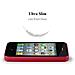 Custodia Compatibile Con Apple Iphone 4 / Iphone 4s In Rosso Metallico - Coperchio Protettivo In Silicone Tpu Flessibile - Foto miniatura 2