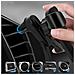 Supporto Da Auto Per Smartphone Fissaggio Griglia Automatic Gravity Nero - Foto miniatura 4