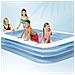 58484NP - Piscina Gonfiabile Family Rettangolare 305x183x56 cm Colore Bianco /Azzurro - Foto miniatura 3