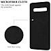 Custodia Compatibile Con Samsung Galaxy S10 5g In Liquid Nero - Coperchio Protettivo In Silicone Tpu Flessibile Con Anello - Foto miniatura 5