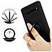 Custodia Compatibile Con Samsung Galaxy S10 5g In Liquid Nero - Coperchio Protettivo In Silicone Tpu Flessibile Con Anello - Foto miniatura 6