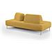 Newton Divano Lineare Con Schienali Movibili T07 Giallo - Foto miniatura 4