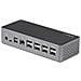 StarTech.com Docking Station USB C - Quad Monitor DisplayPort/HDMI 4K 60Hz - Dock USB-C Multi HDMI/DP, Power Delivery 100W - Hub USB con 1 Porta USB Type-C e 3 Porte USB-A, Ethernet, Audio - Foto miniatura 3