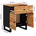 Comodino 50x33x60 Cm Legno Massello Acacia E Legno Multistrato - Foto miniatura 9