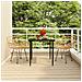 Set Da Pranzo Da Giardino 3 Pz In Polyrattan - Foto miniatura 1