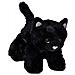 Gatto Nero Peluche, Animale Farcito, Peluche, Regali Per Bambini, Hugems 7 - Foto miniatura 2