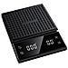 Bilancia Caffè Da 5 Kg / 0,1 G Con Timer, Ricarica Usb Black - Foto miniatura 2