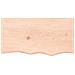 Ripiano a Parete 80x40x (2-4) cm Massello Rovere Non Trattato - Foto miniatura 2