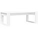 Tavolino Da Salotto Bianco 102x50x35 Cm In Legno Multistrato - Foto miniatura 8
