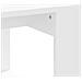 Tavolino Da Salotto Bianco 102x50x35 Cm In Legno Multistrato - Foto miniatura 9