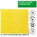 Asciugamano Da Spiaggia 90x160 Cm 380 Gsm 100% Rainbow Giallo Velluto Di Cotone - Foto miniatura 4