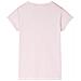 Maglietta Da Bambina Rosa Tenue 128 - Foto miniatura 2