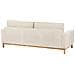 Divano 3 Posti Siggard Velluto A Coste Beige Chiaro - Foto miniatura 2