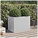 Fioriera Argento 62x47x46 Cm In Acciaio Zincato - Foto miniatura 3
