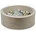 Ballenbak 90x30cm Fluweel Zacht Beige - Foto miniatura 1