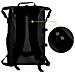 Zaino Impermeabile 25L Roll-Top con Tracolla Regolabile Nero - Foto miniatura 2