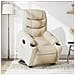 Poltrona Alzapersona Reclinabile Elettrica Crema in Tessuto - Foto miniatura 2