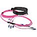 DC5500 cavo InfiniBand e in fibra ottica 3 m LC Viola - Foto miniatura 2