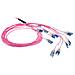 DC5500 cavo InfiniBand e in fibra ottica 3 m LC Viola - Foto miniatura 1