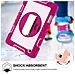 Custodia Per Samsung Galaxy Tab A 8"" Con Supporto E Tracolla Rosa - Foto miniatura 4