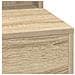 tolette  con luci LED in rovere sonoma 100x41x135 cm - Foto miniatura 7