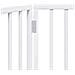 Cancello per Cani Pieghevole 2 Pannelli Bianco 160 cm Pioppo - Foto miniatura 8