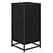 Credenza Rovere nero 35,5 x 35 x 76 cm Legno multistrato - Foto miniatura 1