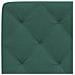 Letto con Materasso Verde Scuro 120x200 cm in Velluto - Foto miniatura 6