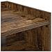 Armadio da Notte Rovere fumo 40 x 40 x 61 cm Legno multistrato - Foto miniatura 9