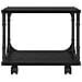 Supporto per Stampante Rovere Nero 41 x 28 x 33.5 cm - Foto miniatura 6