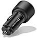 Caricatore Per Auto A Ricarica Rapida 50w 2x Usb-c Power Delivery, Nero - Foto miniatura 2