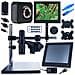 Mikroscopio Digitale Earth Pro Mcep-0.5x-pzrr - Zoom 7-45x, Display 8"" E Supporto, Fotocamera Orion Pro | Alta Qualità Ottica - Foto miniatura 1