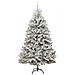 Albero di Natale artificiale con 300 LED Verde e Bianco 300 cm - Foto miniatura 4