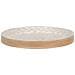 Vassoio Hn34-beige-bamboo-40x40x3,5 Cm - Foto miniatura 1