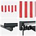 Cornice per Tenda Manuale con LED 4 × 3,5 m - Foto miniatura 8