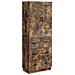 Set di armadi 2 pcs Rovere Fumo 66 x 34,5 x 87 cm - Foto miniatura 1