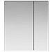 Mobiletto per specchio da bagno Rovere Nero 60 x 14,5 x 70 cm - Foto miniatura 5
