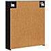 Mobiletto per specchio da bagno Rovere Nero 60 x 14,5 x 70 cm - Foto miniatura 8