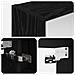 Mobiletto per specchio da bagno Rovere Nero 60 x 14,5 x 70 cm - Foto miniatura 9