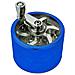 Grinder Swing Tabacco In Metallo 4 Parti Tritatabacco Pollinator Colore Blu - Foto miniatura 1