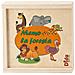 Memory Animali Della Foresta. Il Memo Un Gioco Di Memoria Con Tessere E Scatola Di Legno - Foto miniatura 1