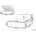 Letto Matrimoniale In Tessuto Beige Con Contenitore 180 X 200 Cm Rennes - Foto miniatura 25