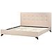 Letto In Tessuto Beige 180 X 200 Cm Ambassador - Foto miniatura 25
