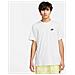 T-shirt Da Uomo Nsw Club Bl Taglia Xl Colore Bianco - Foto miniatura 1