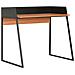 Scrivania Nera e Marrone 90x60x88 cm - Foto miniatura 1