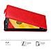 Custodia Compatibile Con Motorola Moto C Plus In Rosso Mela - Coperchio Protettivo In Design Flip Con Chiusura Magnetica - Foto miniatura 5