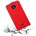 Custodia Compatibile Con Motorola Moto C Plus In Rosso Mela - Coperchio Protettivo In Design Flip Con Chiusura Magnetica - Foto miniatura 7